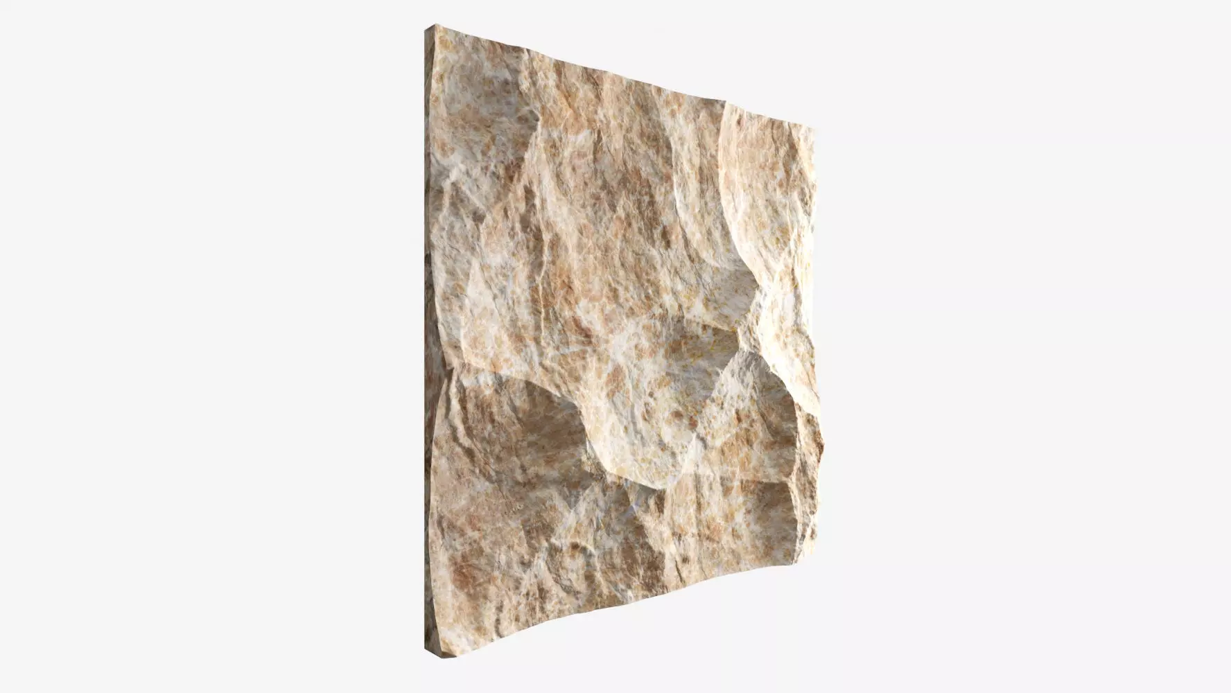 271-RockPanel piece of rock 3D model