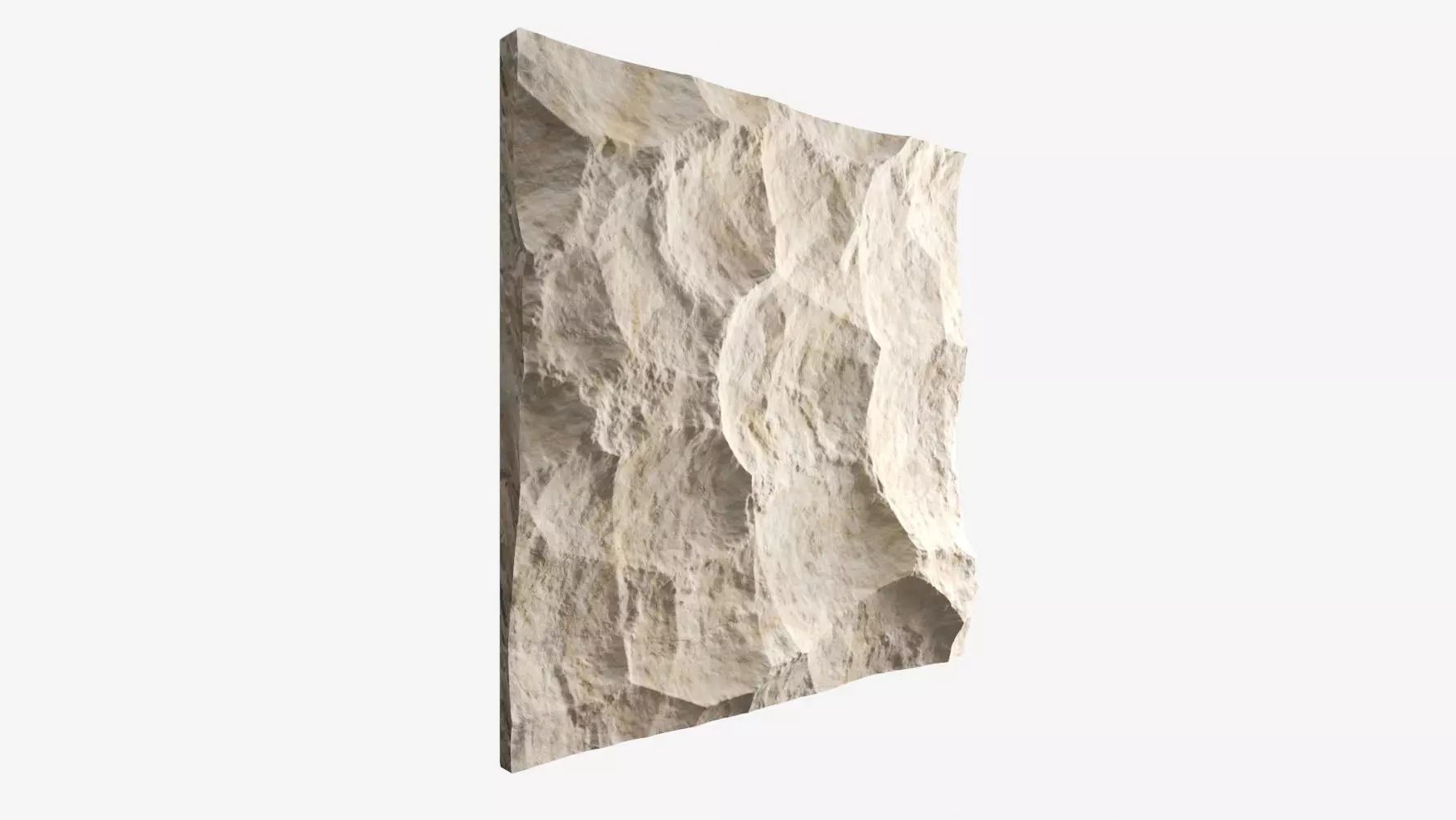 284-RockPanel sandstone wall art 3D model