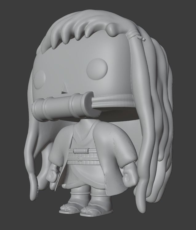 NEZUKO FUNKO POP 3D print model_4