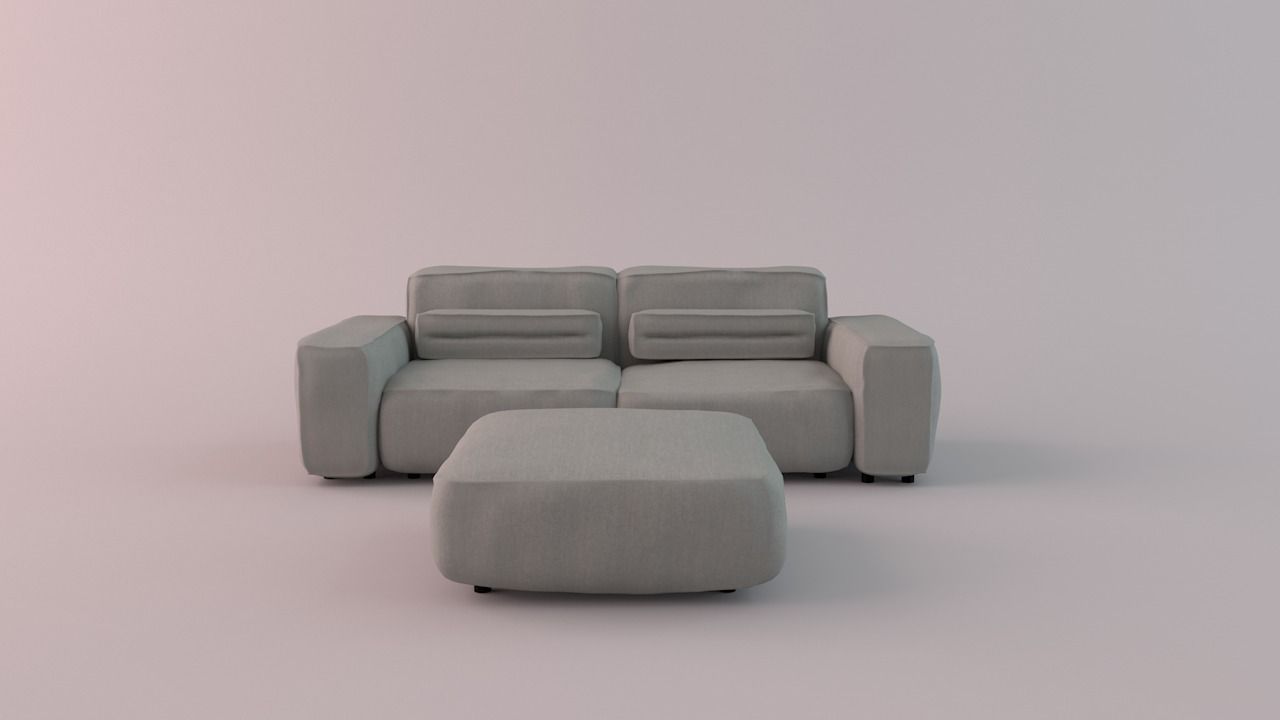 Easy Sofa Free 3D model_1