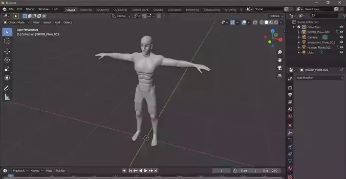 HUMAN MALE CHARACTER