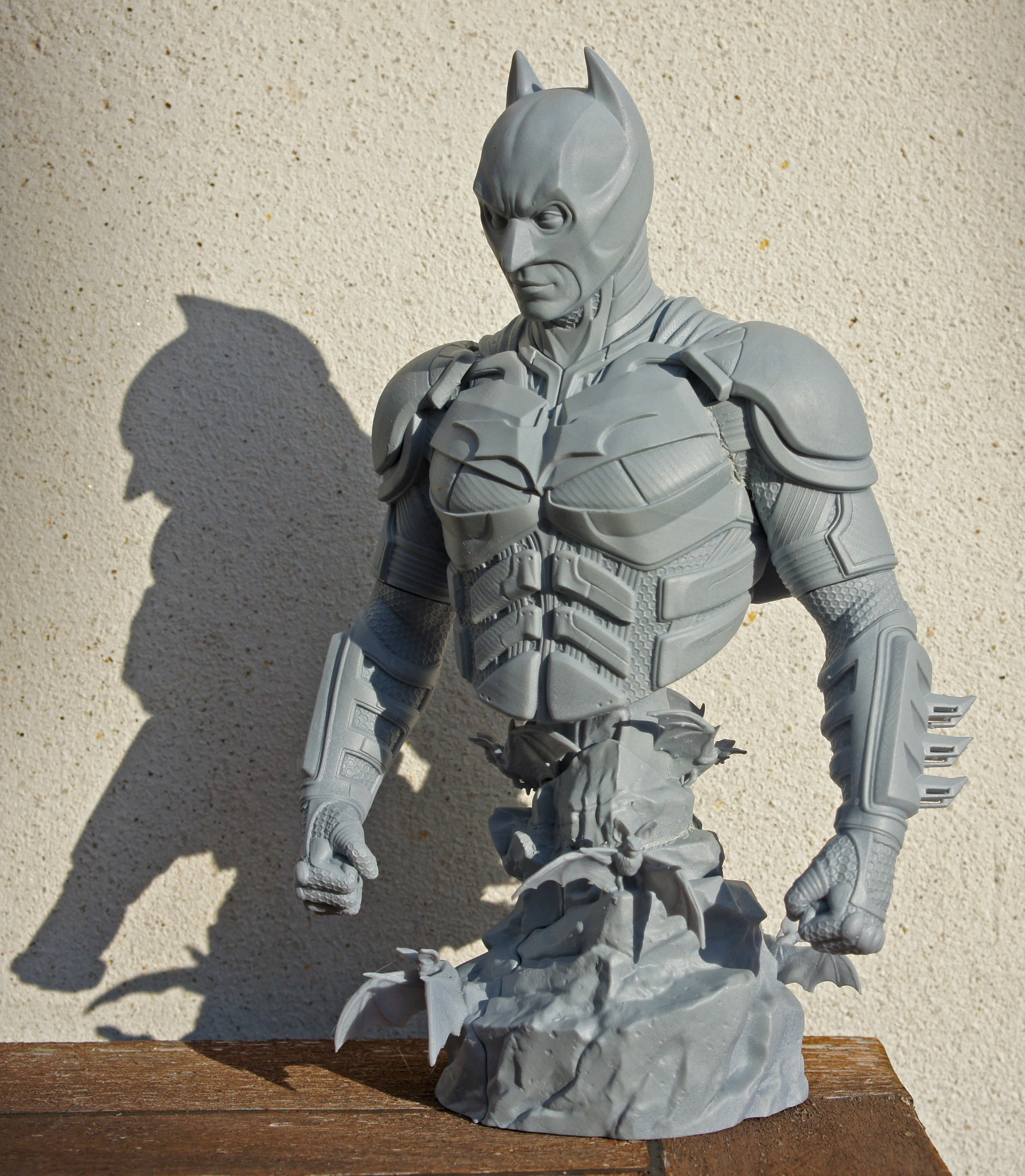 Dark Knight Bust 3D print model_2