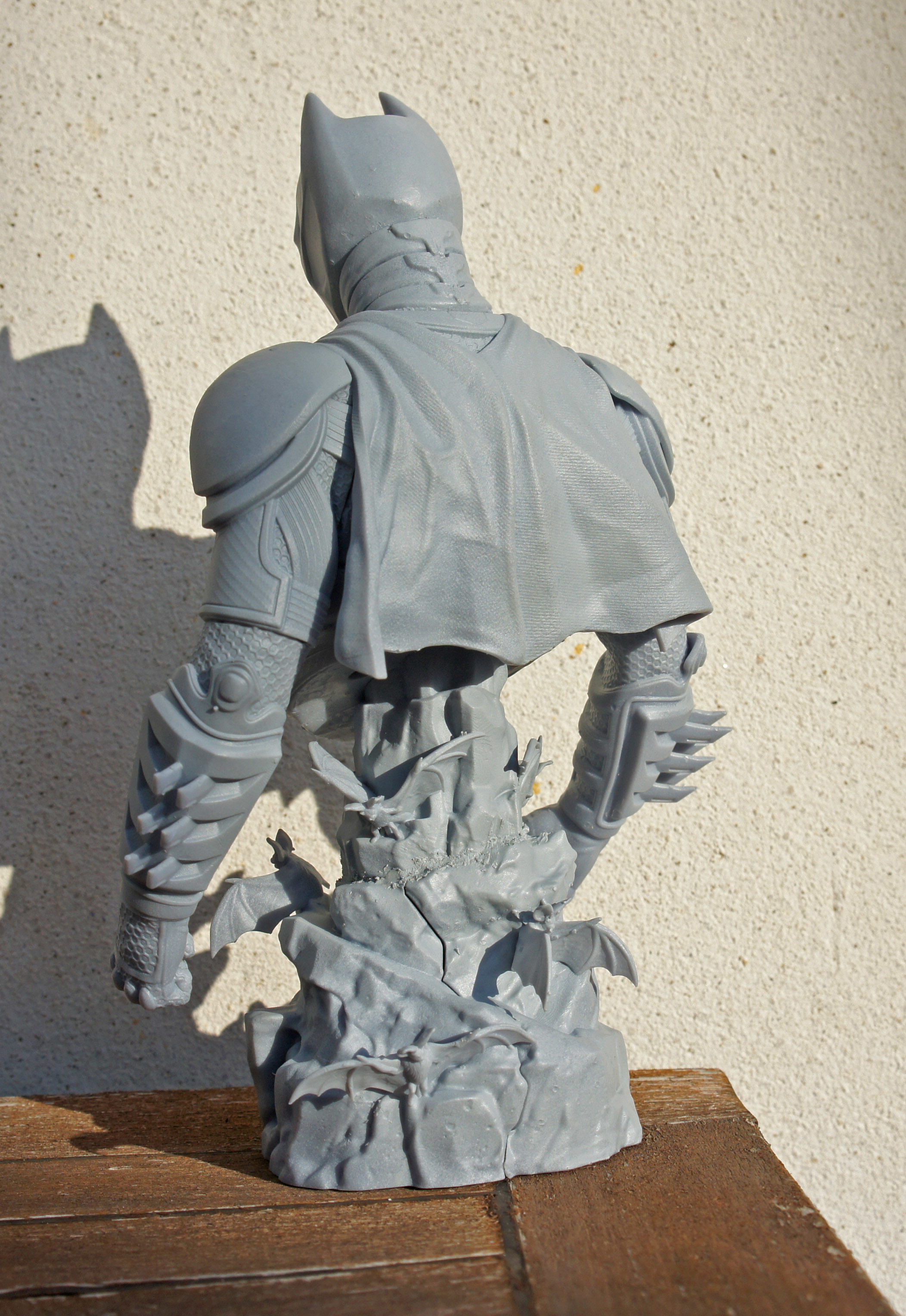 Dark Knight Bust 3D print model_3