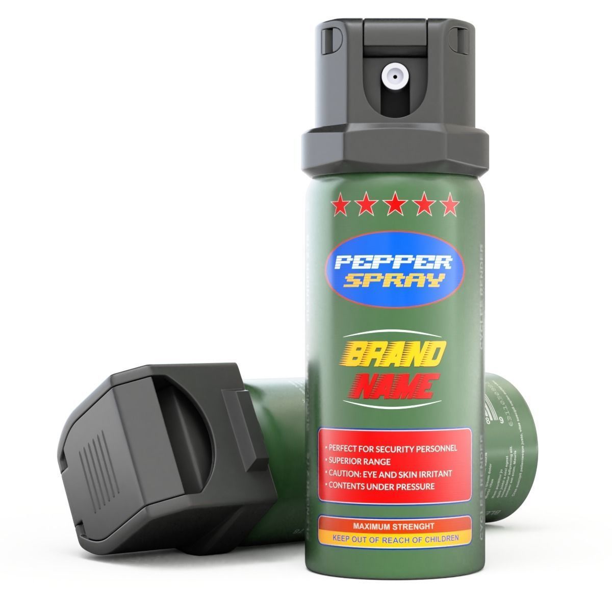 Pepper Spray 3D model_1