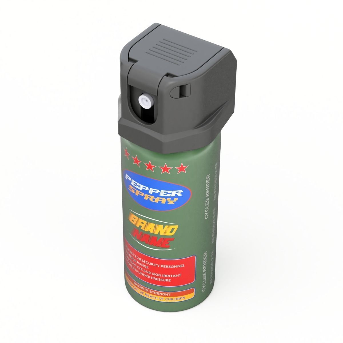 Pepper Spray 3D model_4