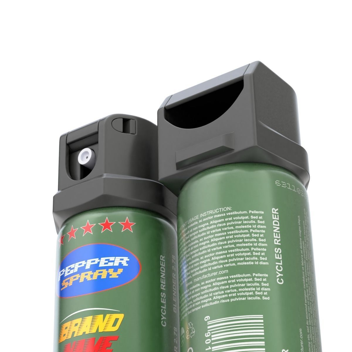 Pepper Spray 3D model_5