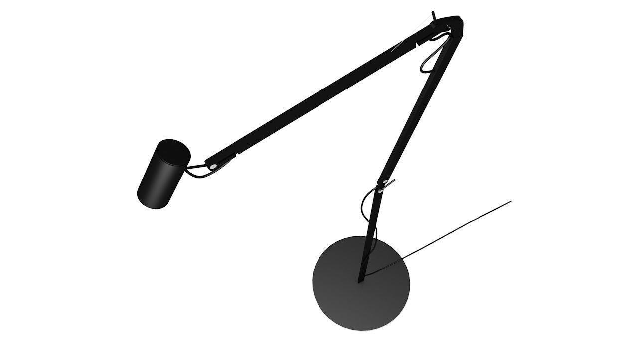 POLLO FLOOR LAMP BY MARSET 3D model_2