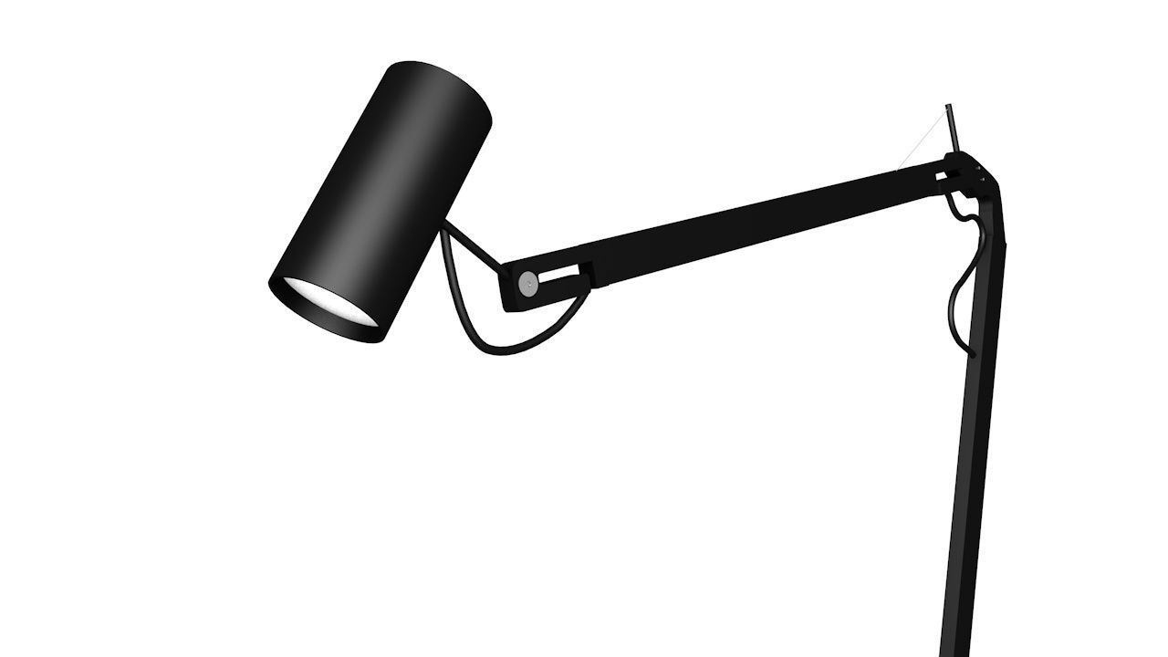 POLLO FLOOR LAMP BY MARSET 3D model_1