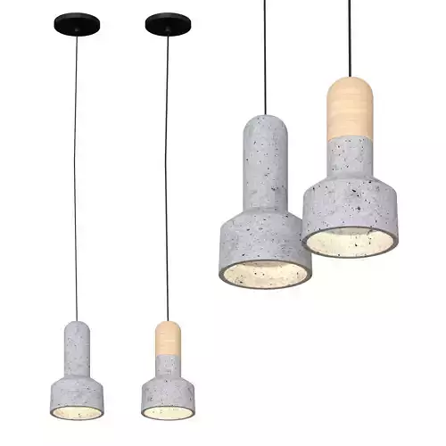 CEMENT FUSION - ceiling lamp
