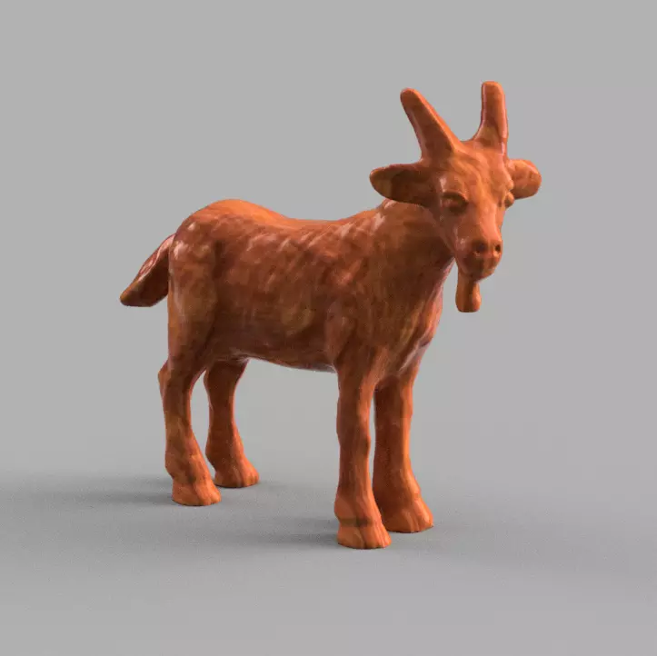 Bouc animal 3D print model