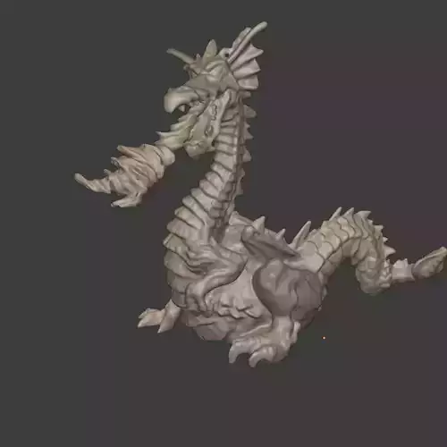 Dragon fire  3D print model