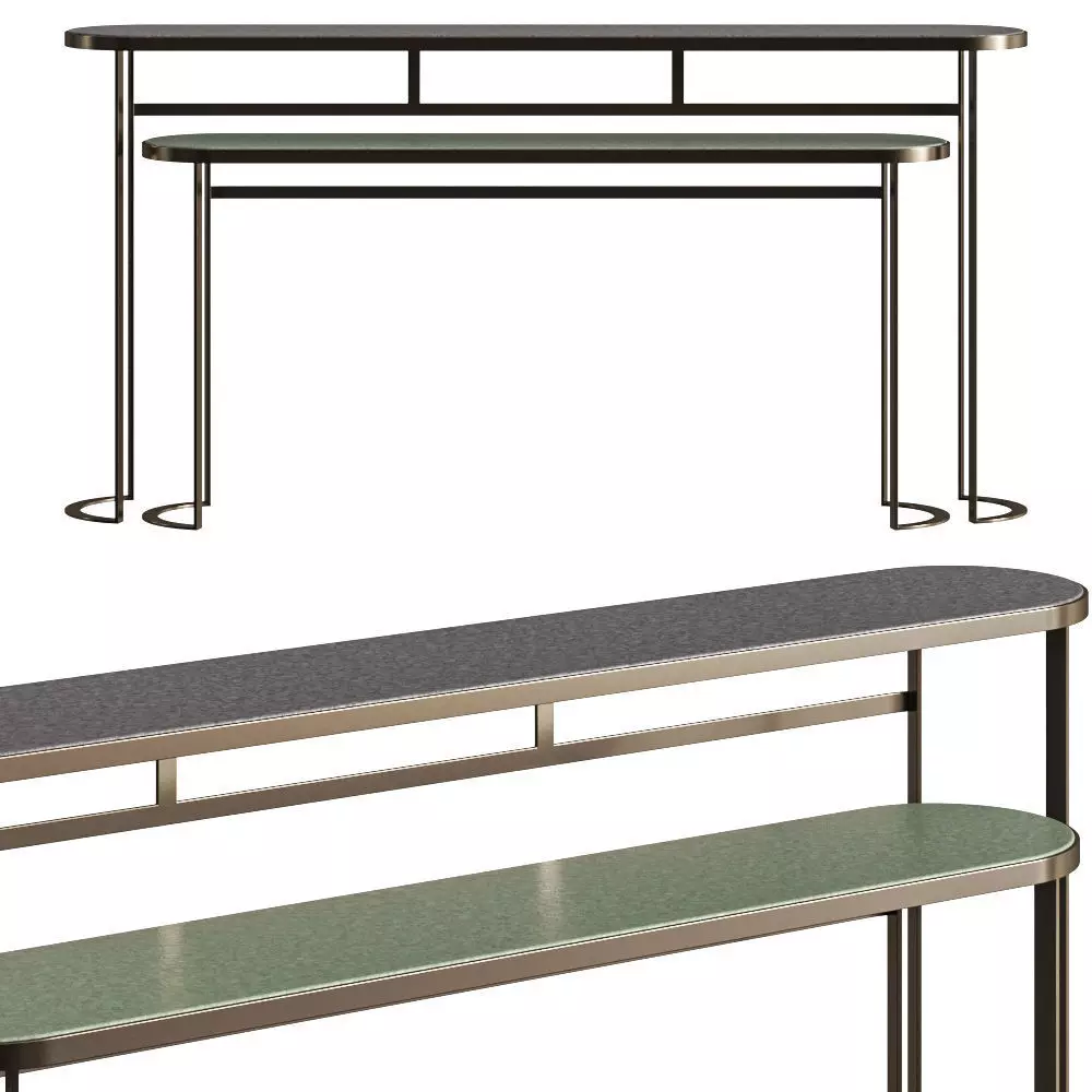 Cantori Venezia Console Tables 3D model_0