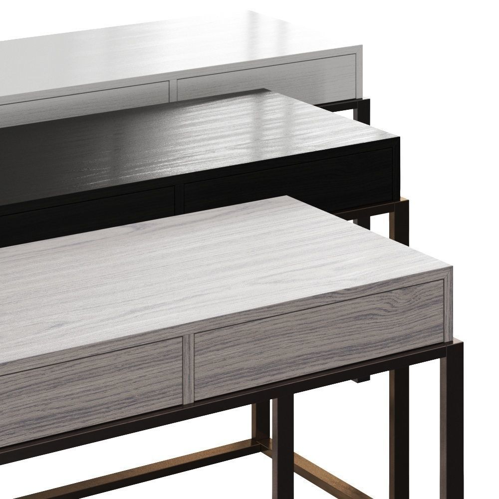 Van Rossum Nota Bene Console Tables 3D model_1