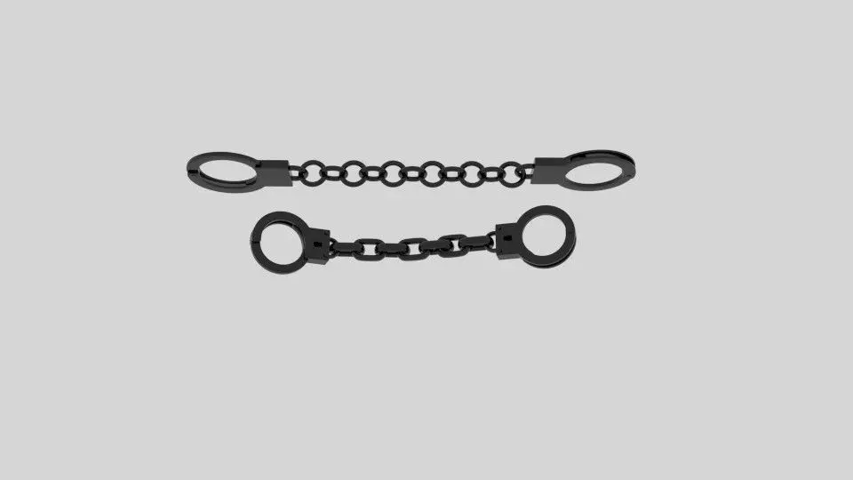 Hand Cuff 3D model_0