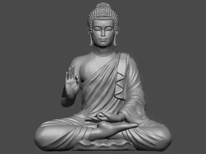Buddha for 3D Printing 3D print model