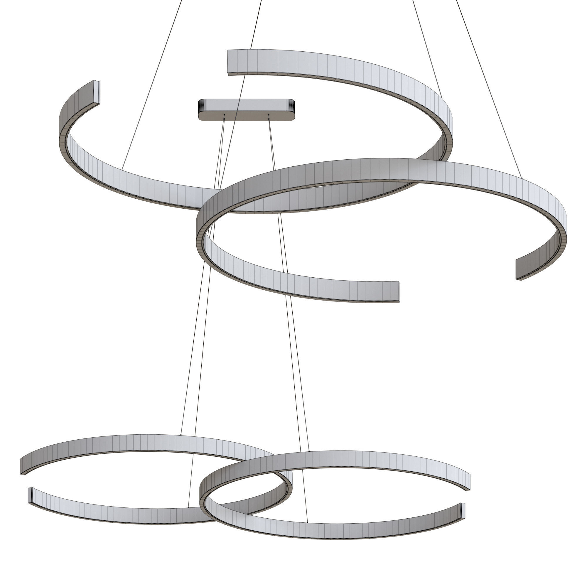 Meiliya CC - ceiling lamp 3D model_1