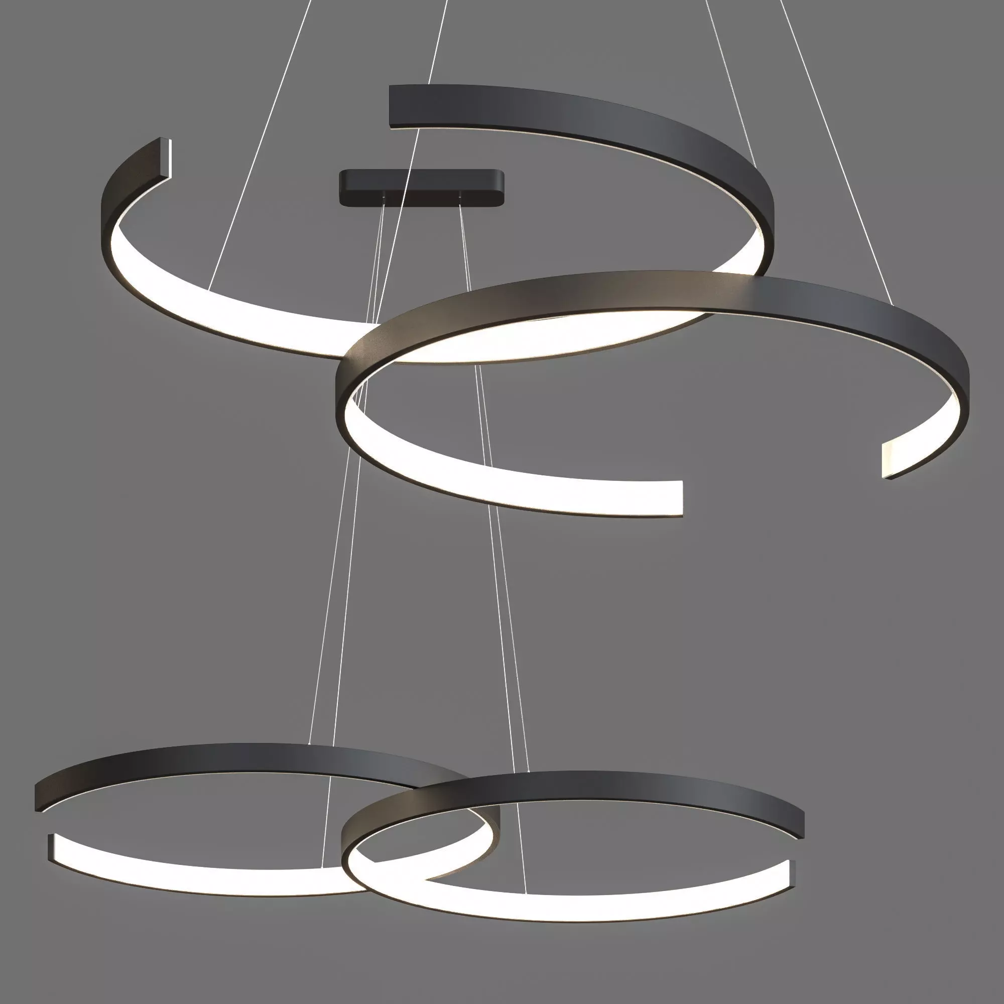 Meiliya CC - ceiling lamp 3D model_0
