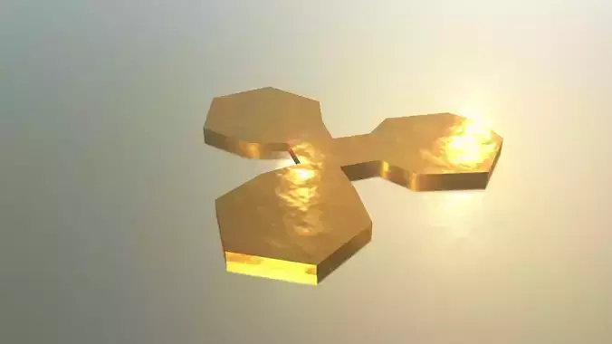 Ripple logo 3D model