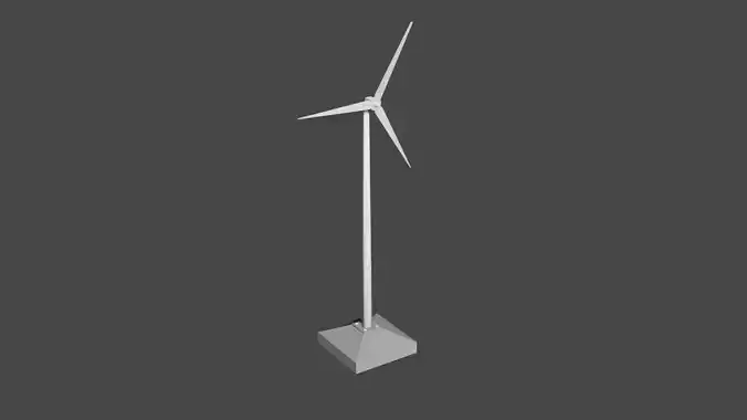 Wind Power Mast with game ready parts