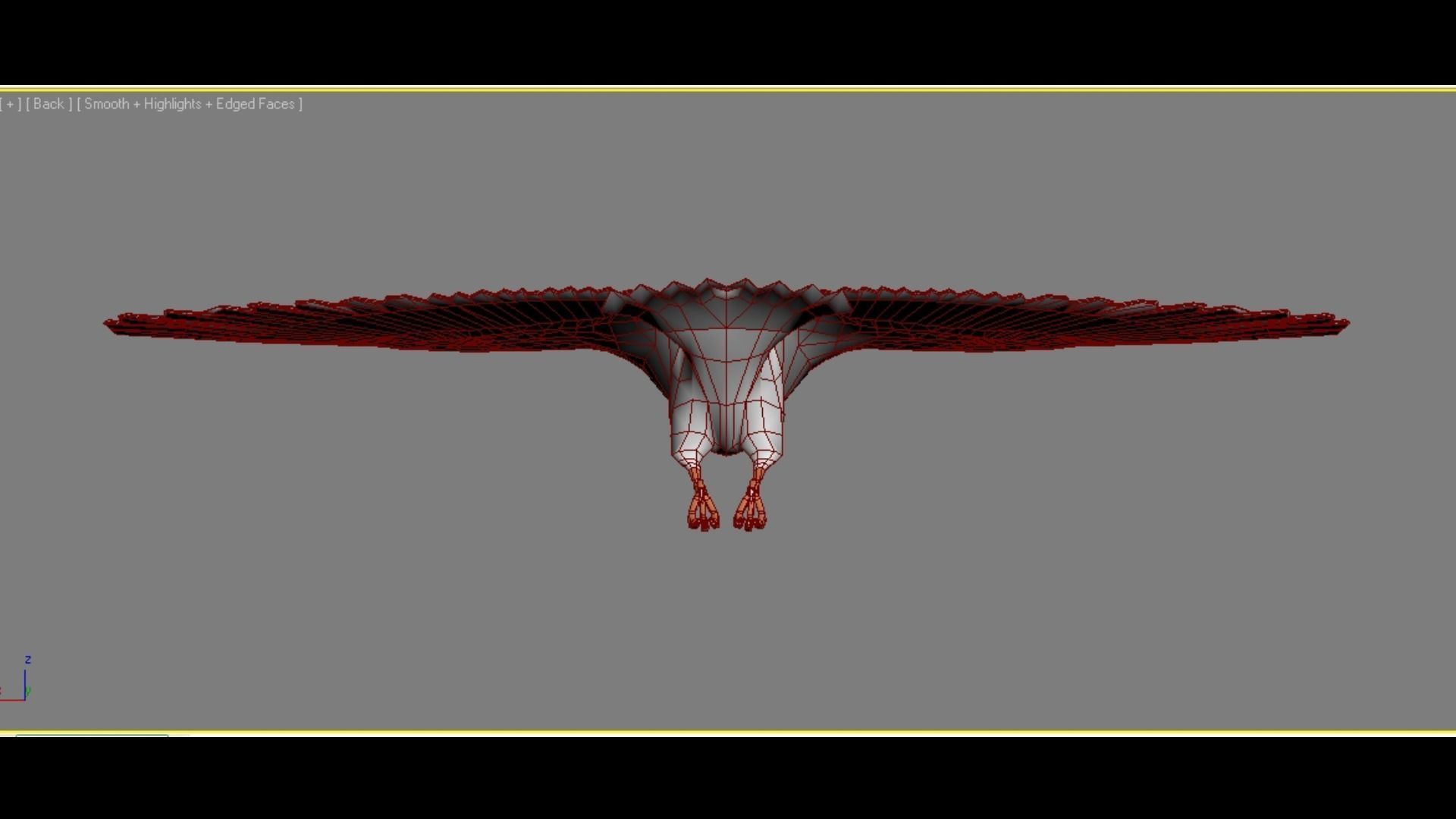 Flock of Birds - Pigeons - Rigged - Animated Low-poly 3D model_10