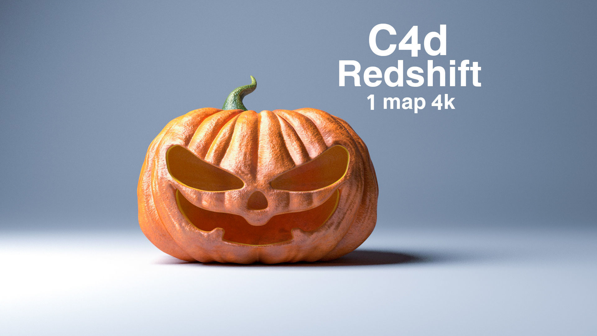 Halloween pumpkin evil