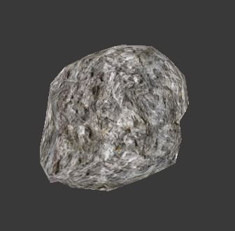 Rock models Low-poly 3D model_0