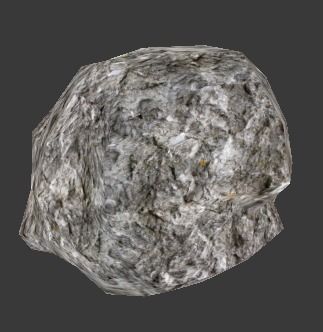 Rock models Low-poly 3D model_3