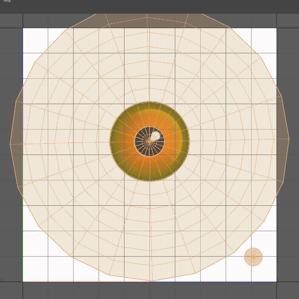 Student young man cartoon 01 3D model_19