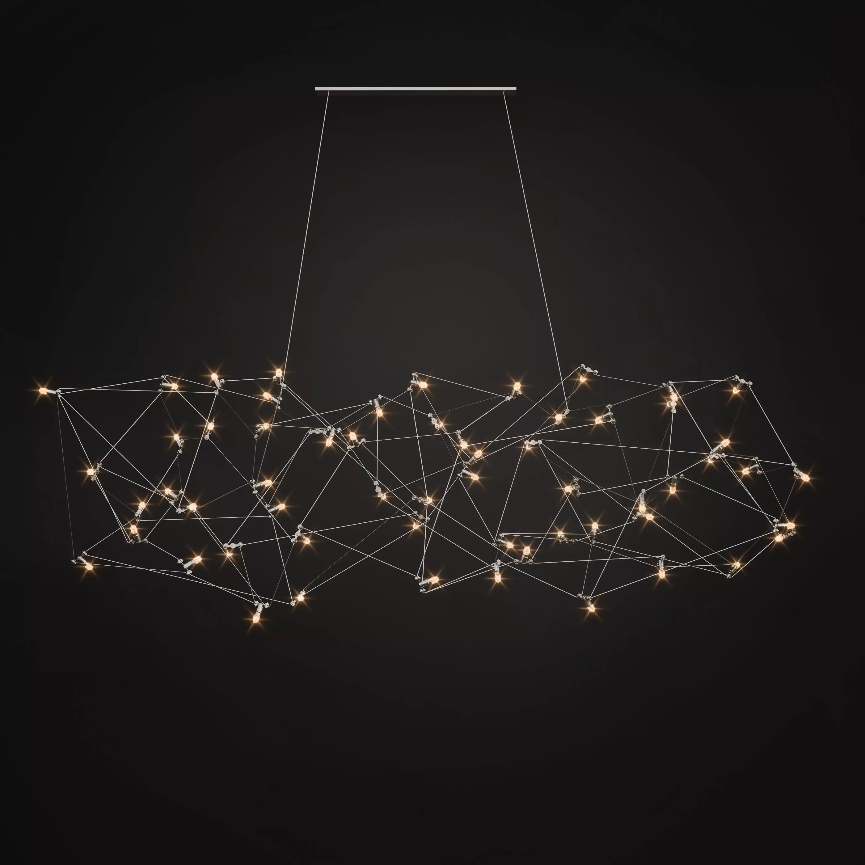Quasar Universe Cosmos 125 Chandelier 3D model_0