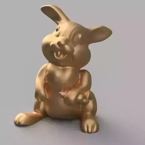 rabbit bunny figurine 3D print model