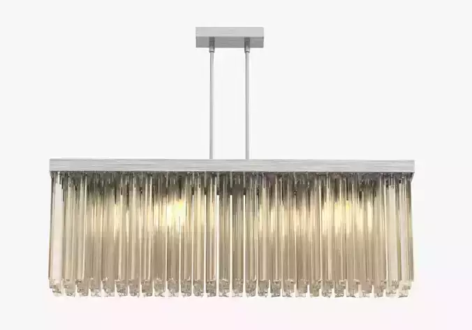 bella figura Rectangular Chandelier 3D model
