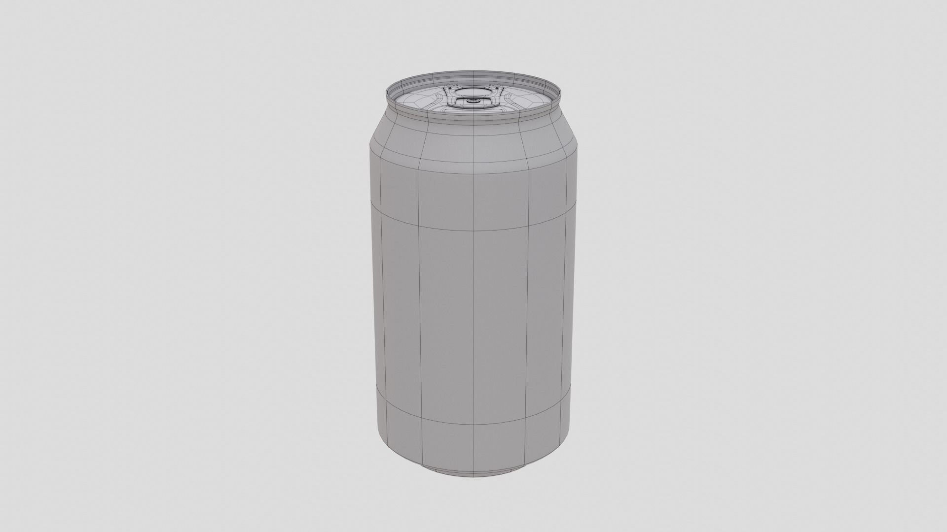Pepsi Max Can Low-poly 3D model_15