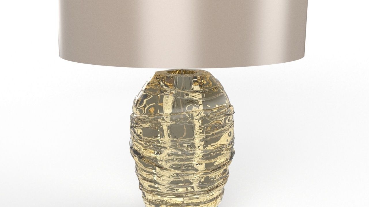 Thread Lamp Free 3D model_4