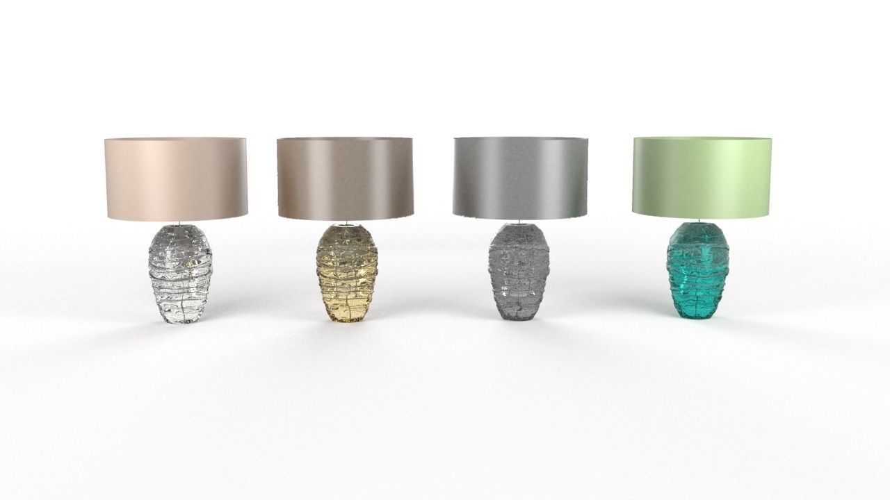 Thread Lamp Free 3D model_2