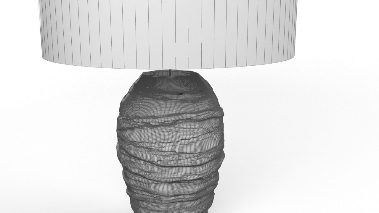 Thread Lamp Free 3D model_3