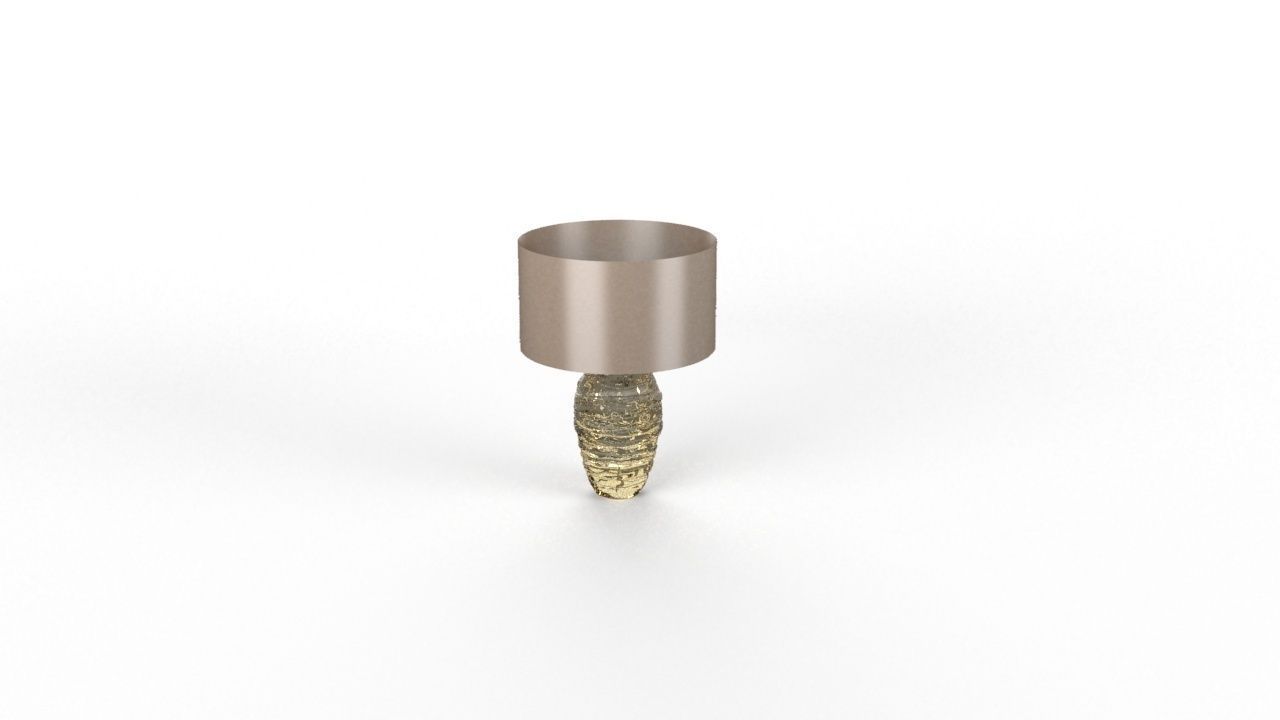 Thread Lamp Free 3D model_1