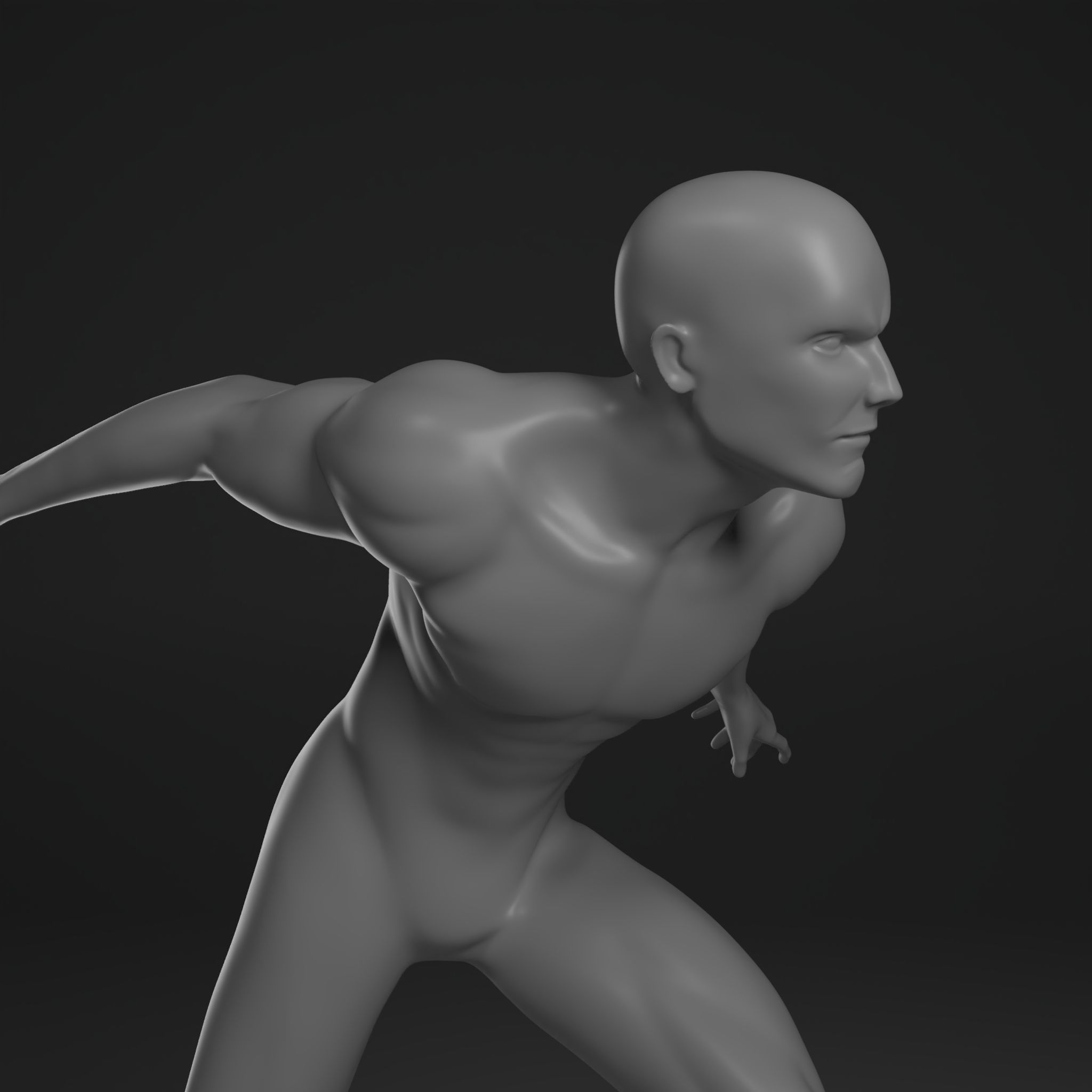 Silver Surfer 3D print model_17