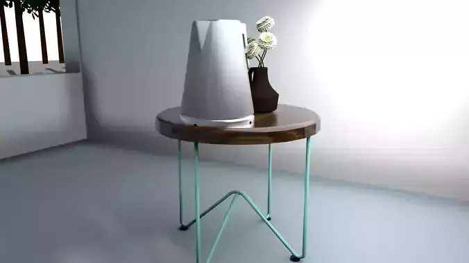 Small table 3D model