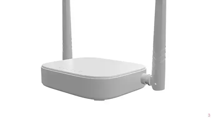 Wi-Fi Router Tenda N301 3D model