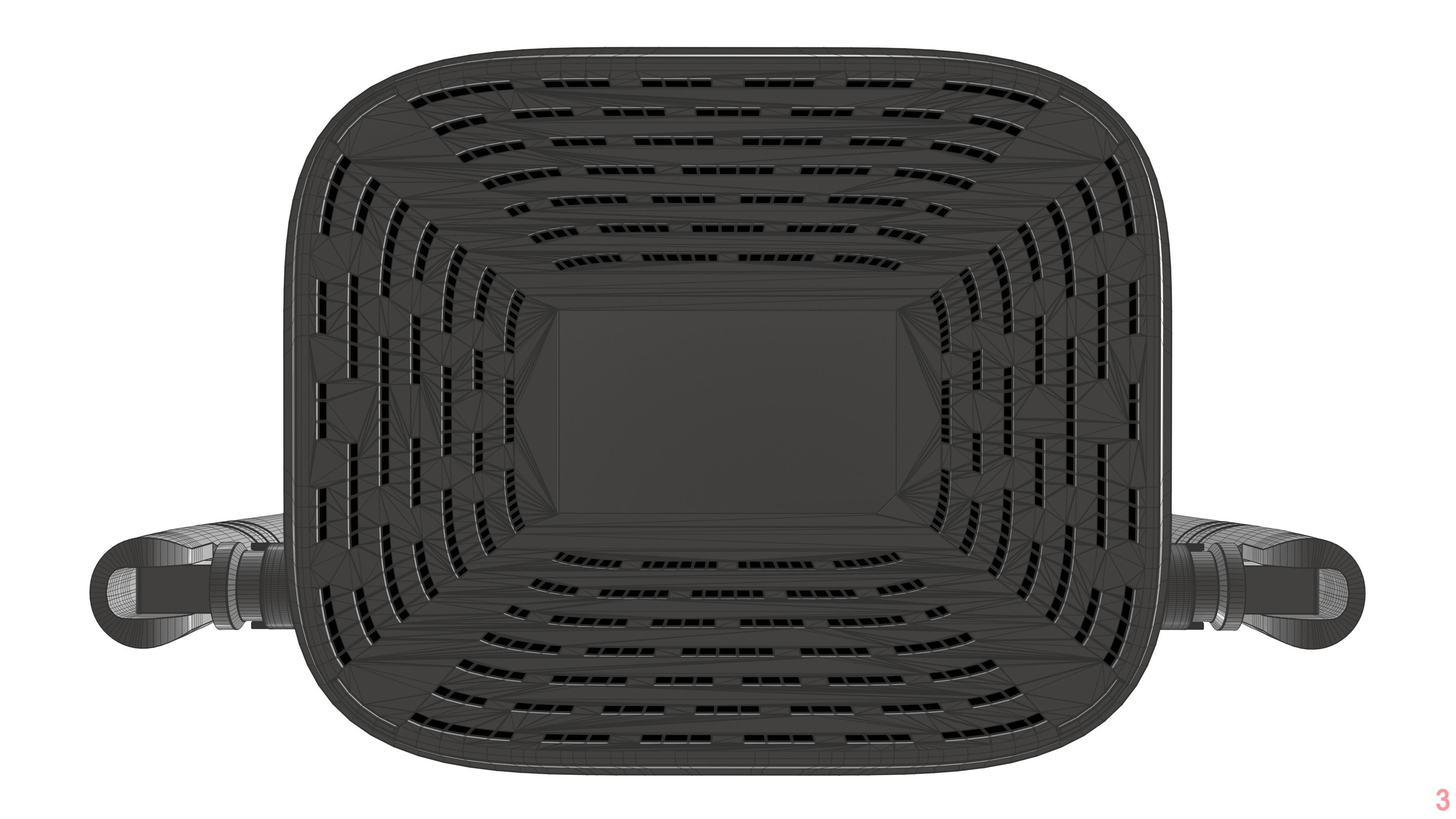Wi-Fi Router Tenda N301 3D model_12