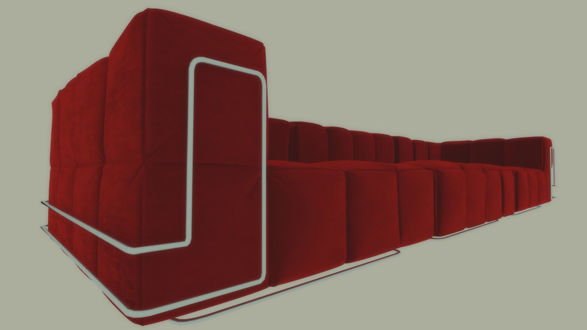 Urban Couch 3D model_7