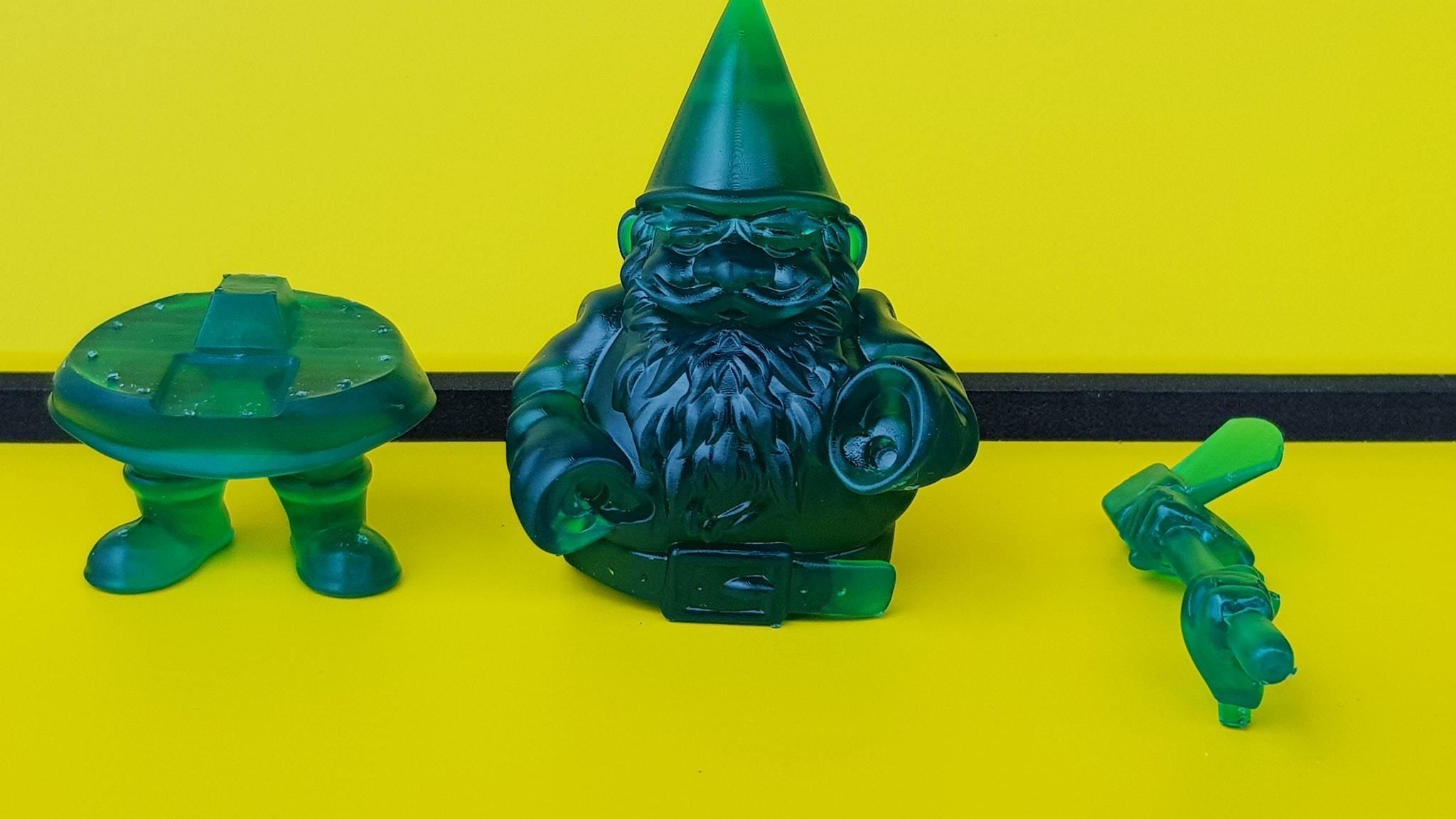 Garden Gnome David Gnomo 3D print model_3