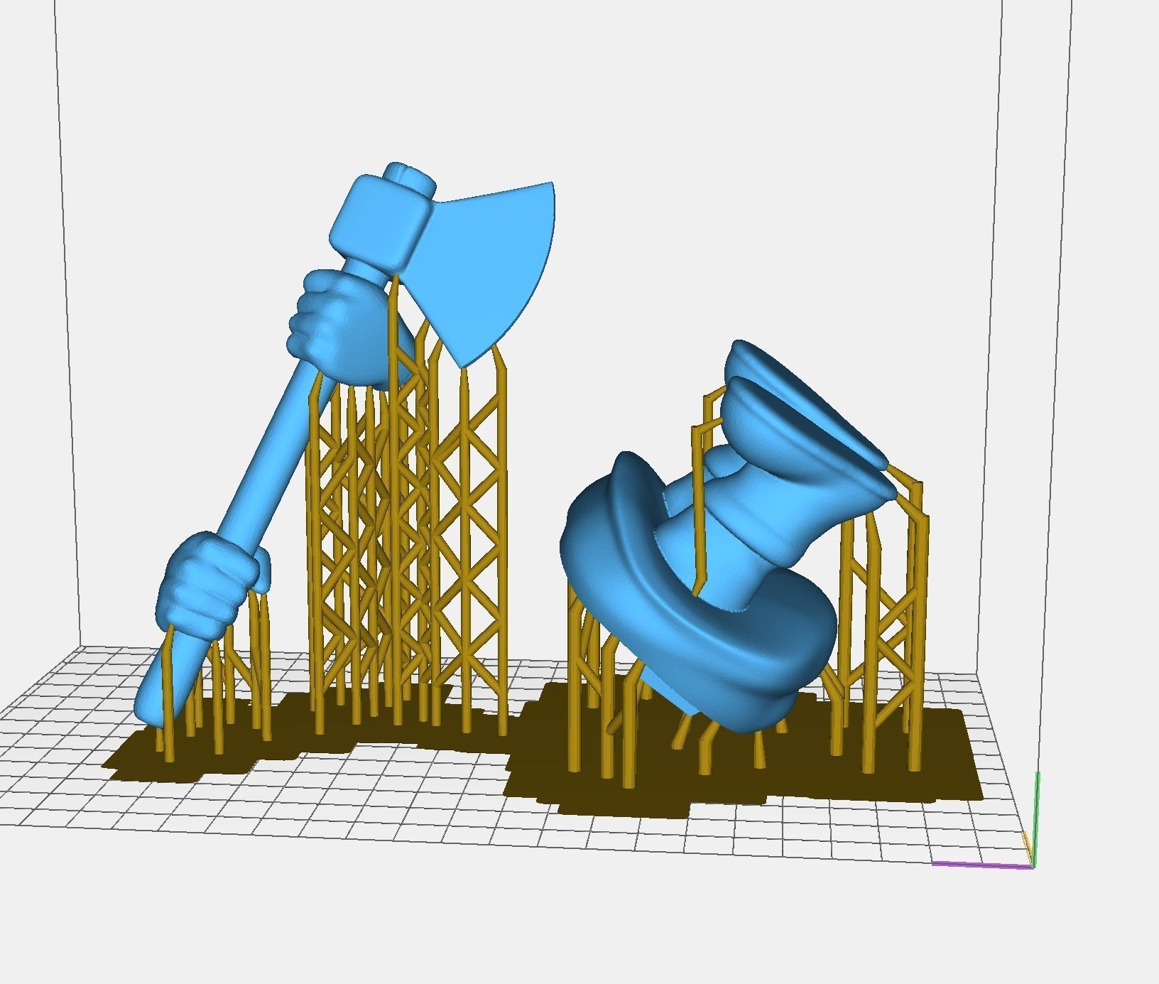 Garden Gnome David Gnomo 3D print model_5