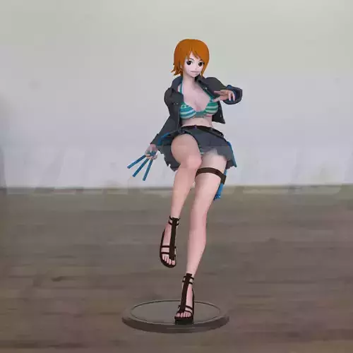 CARTOON FEMALE NAMI - pose02