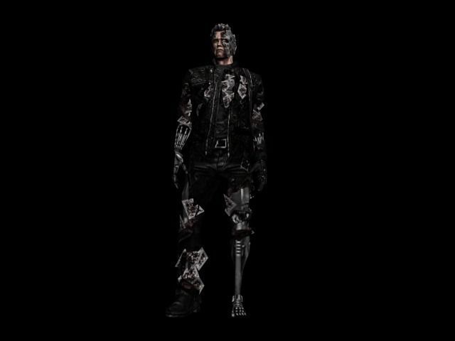 terminator 2 model spartacus vs xenoblade Free low-poly 3D model
