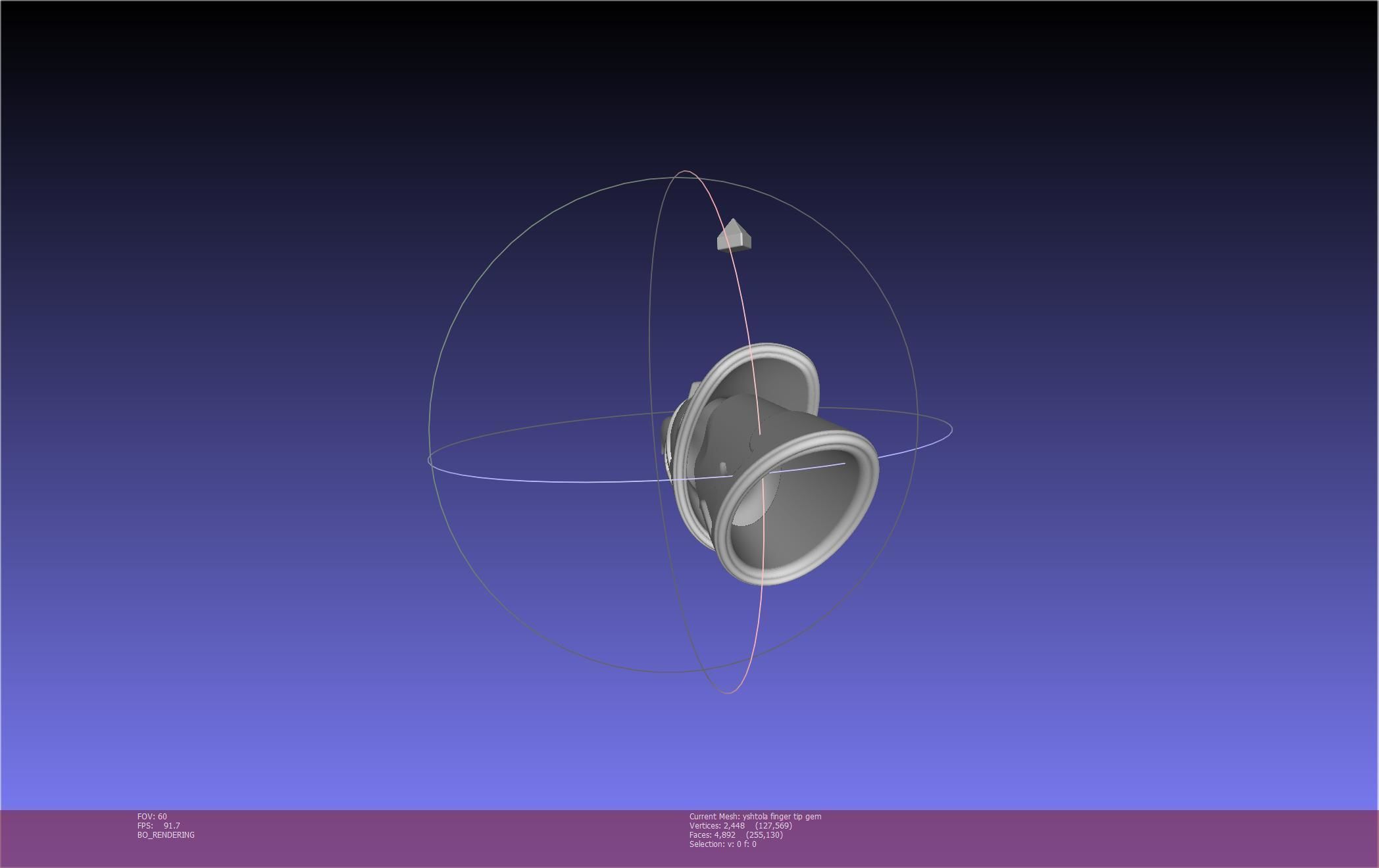 Final Fantasy XIV Yshtola Fingerpiece Printable Model 3D print model_9