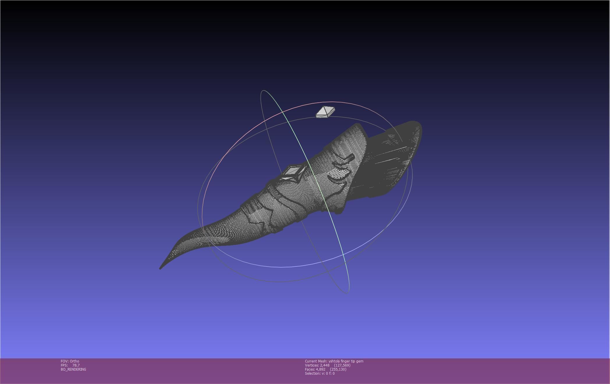 Final Fantasy XIV Yshtola Fingerpiece Printable Model 3D print model_53