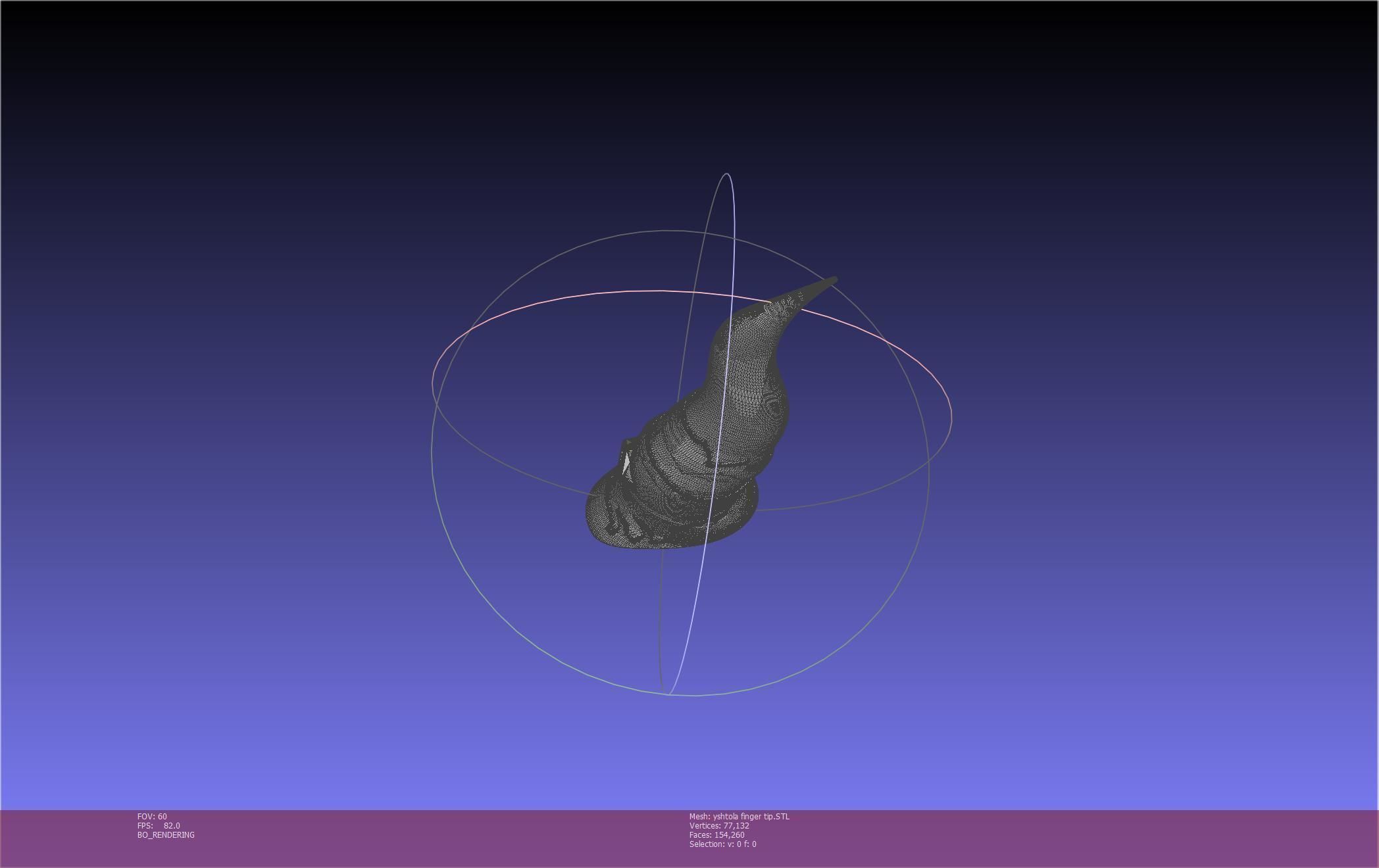 Final Fantasy XIV Yshtola Fingerpiece Printable Model 3D print model_118