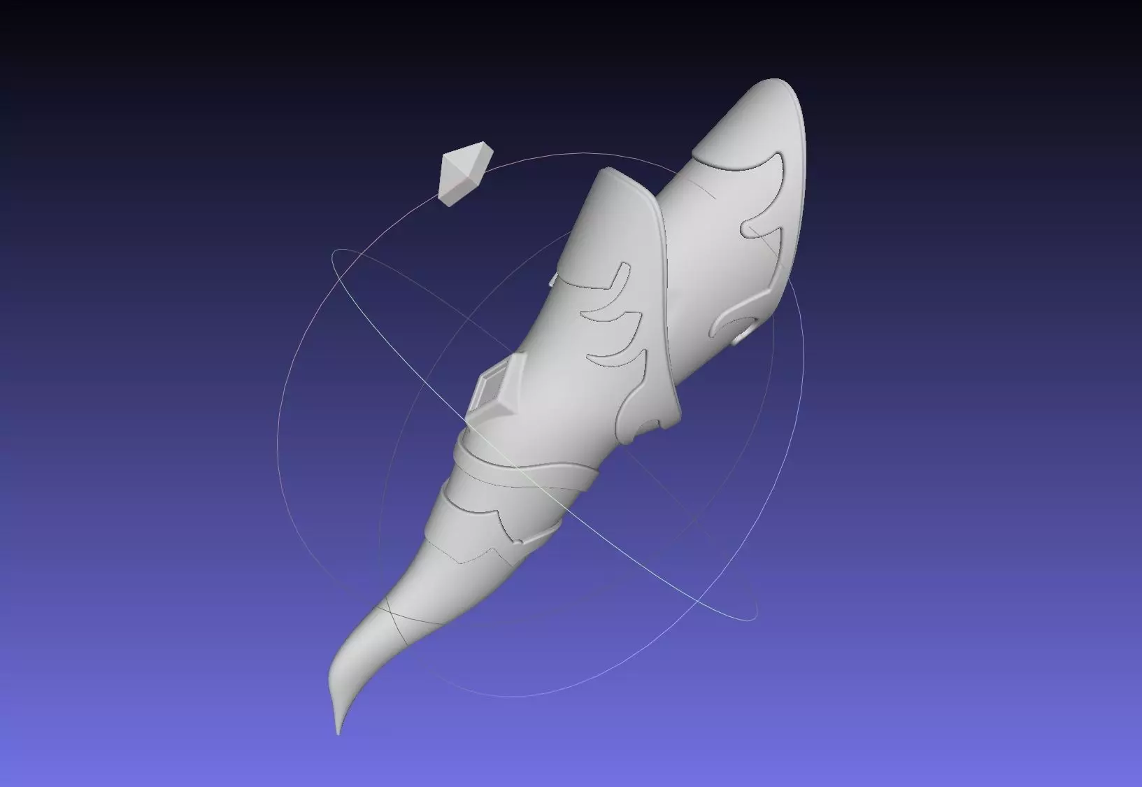 Final Fantasy XIV Yshtola Fingerpiece Printable Model 3D print model_0