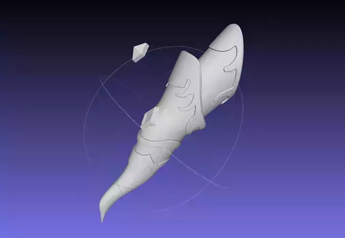 Final Fantasy XIV Yshtola Fingerpiece Printable Model 3D print model